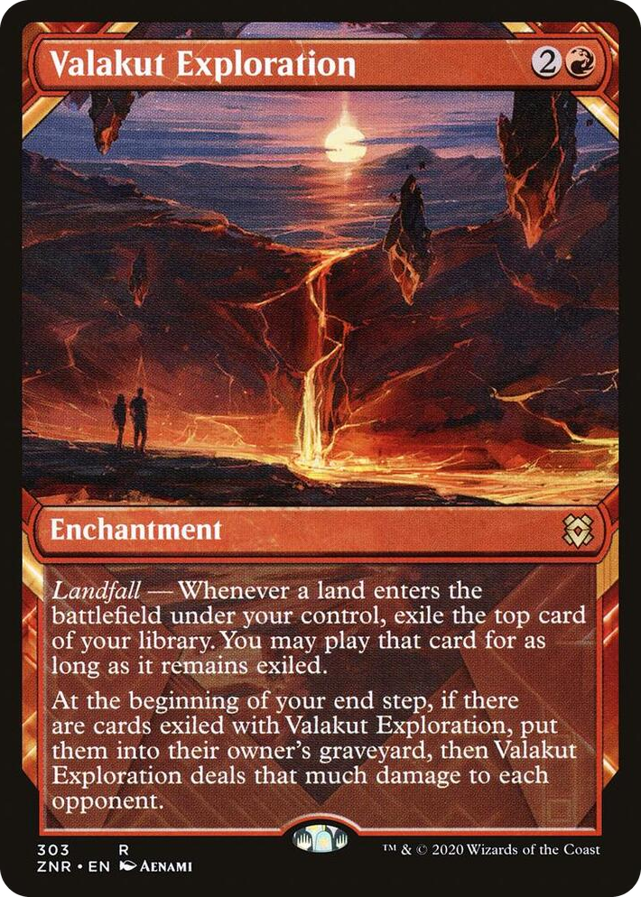 0303 Valakut Exploration (Showcase) R Zendikar Rising