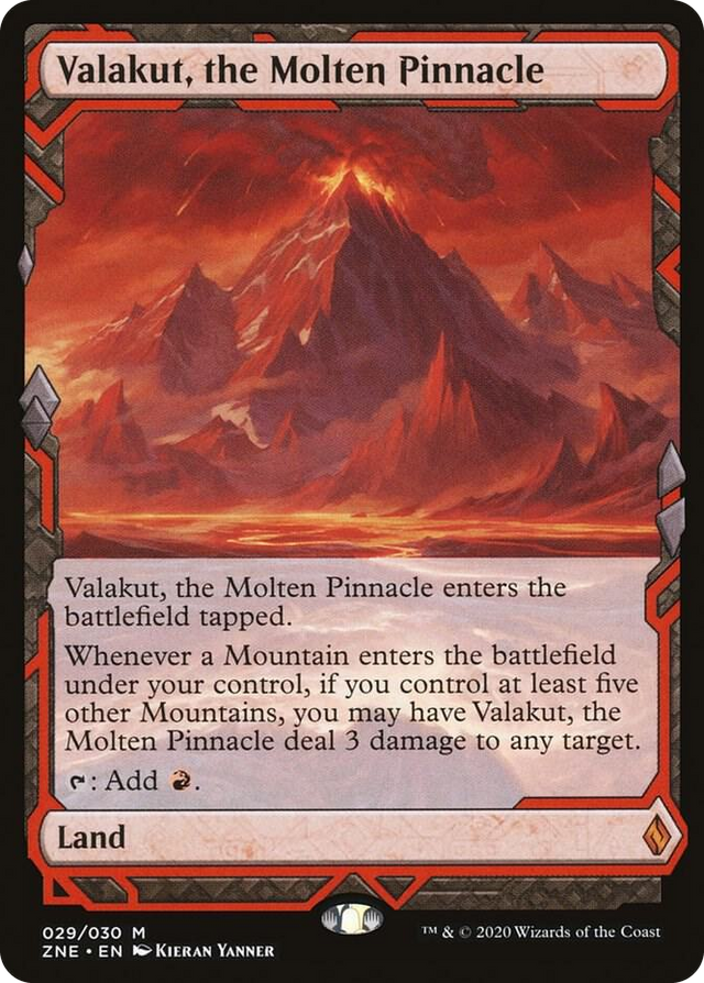 0029 Valakut, the Molten Pinnacle M Zendikar Rising Expeditions