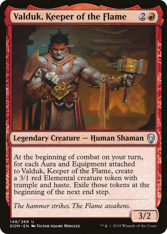 0148 Valduk, Keeper of the Flame U Dominaria