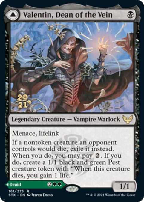 0161 Valentin, Dean of the Vein R Prerelease Cards