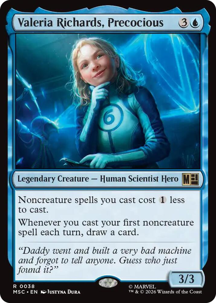 0038 Valeria Richards, Precocious R Commander: Marvel Super Heroes