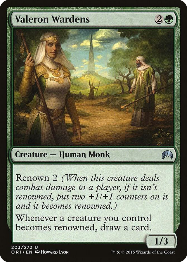 0203 Valeron Wardens U Magic Origins