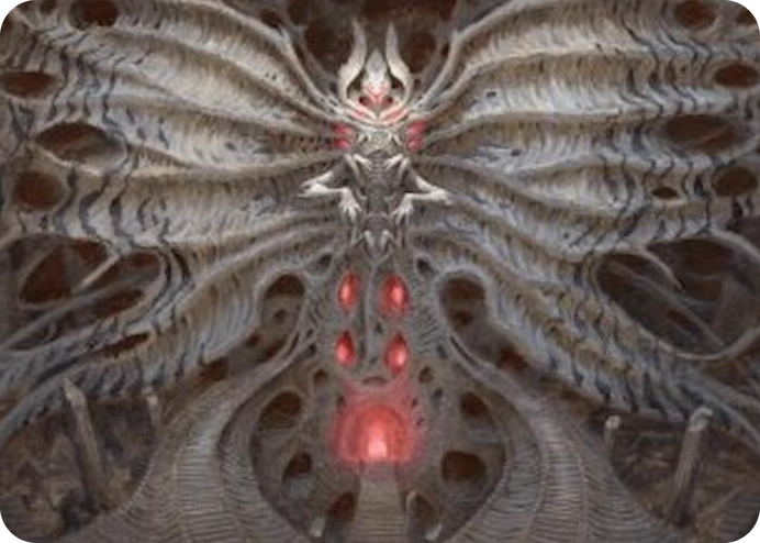 Valgavoth, Terror Eater Art Card #10 S - Art Series: Duskmourn: House of Horror Pokemon card