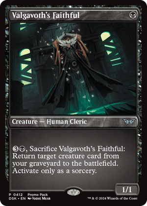 0412 Valgavoth's Faithful P Promo Pack: Duskmourn: House of Horror