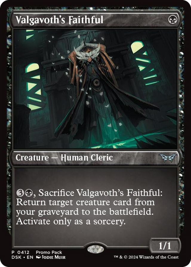 0412 Valgavoth's Faithful P Promo Pack: Duskmourn: House of Horror