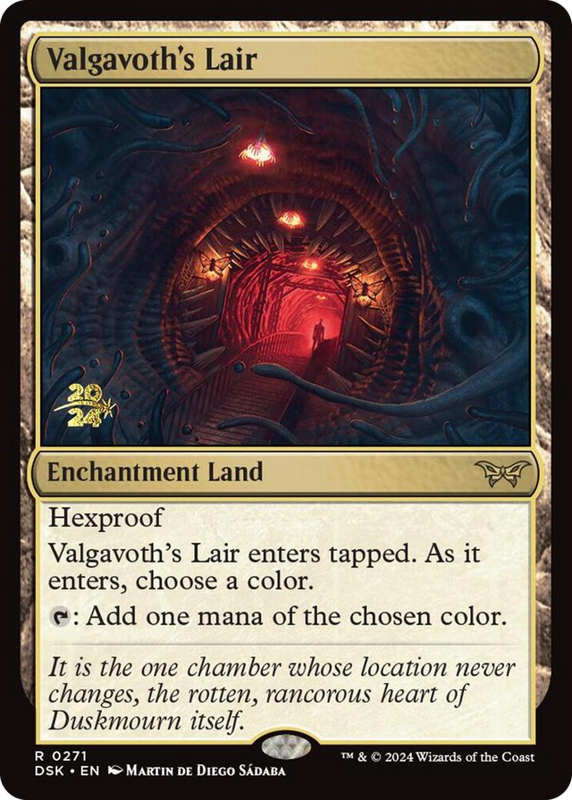 0271 Valgavoth's Lair R Prerelease Cards