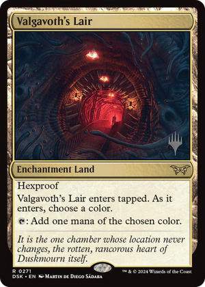 0271 Valgavoth's Lair R Promo Pack: Duskmourn: House of Horror