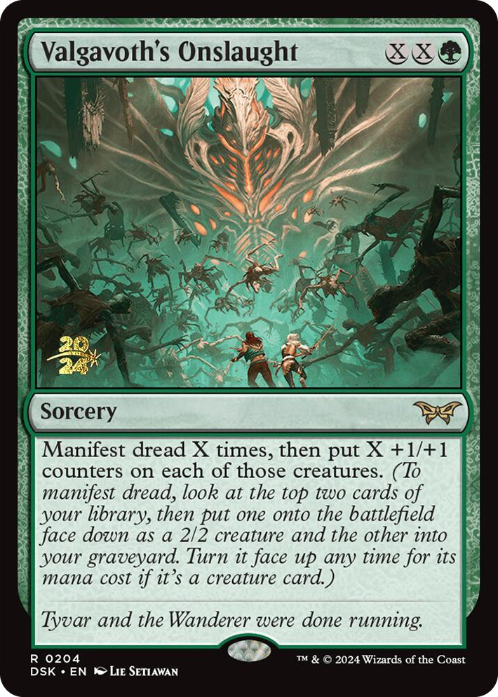 0204 Valgavoth's Onslaught R Prerelease Cards