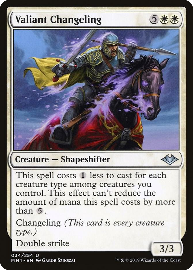 0034 Valiant Changeling U Modern Horizons