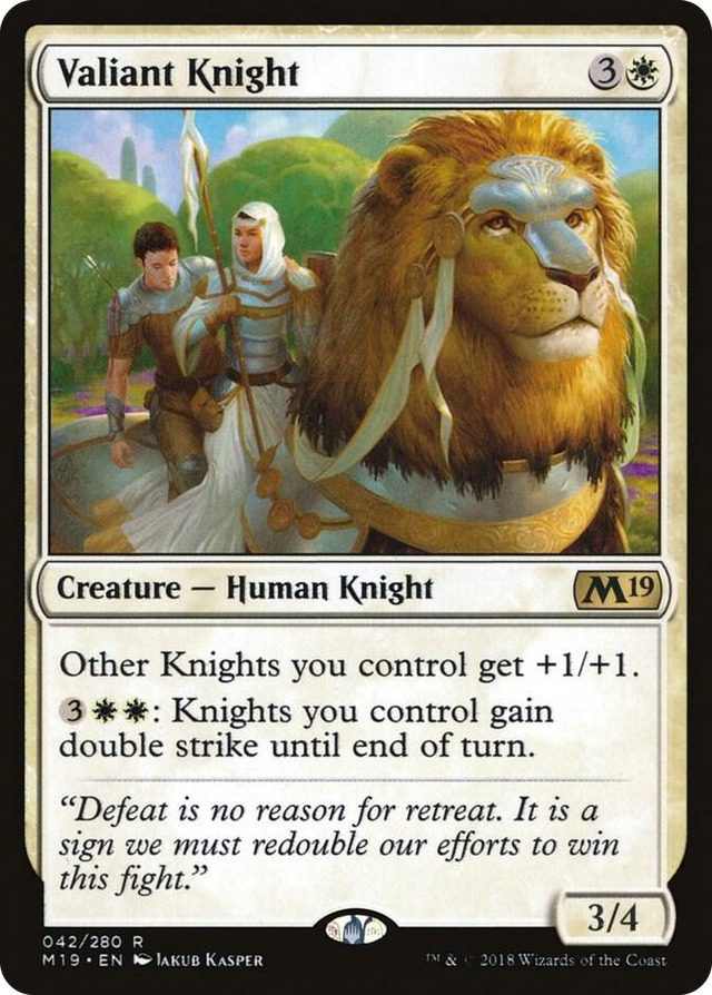 0042 Valiant Knight R Core Set 2019