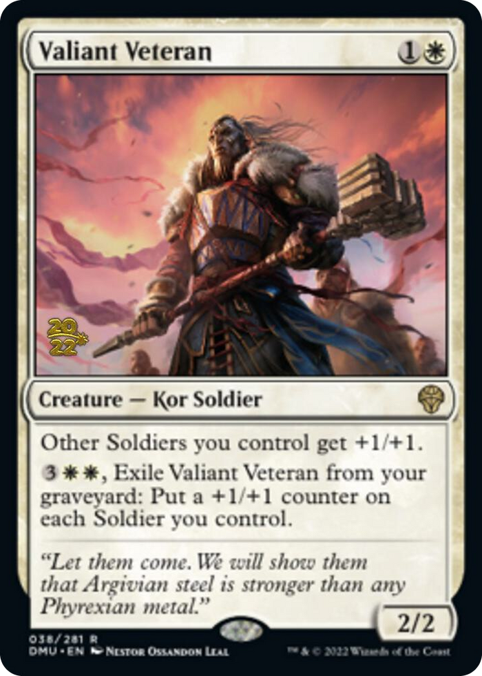 Valiant Veteran #38 R - Prerelease Cards Pokemon card