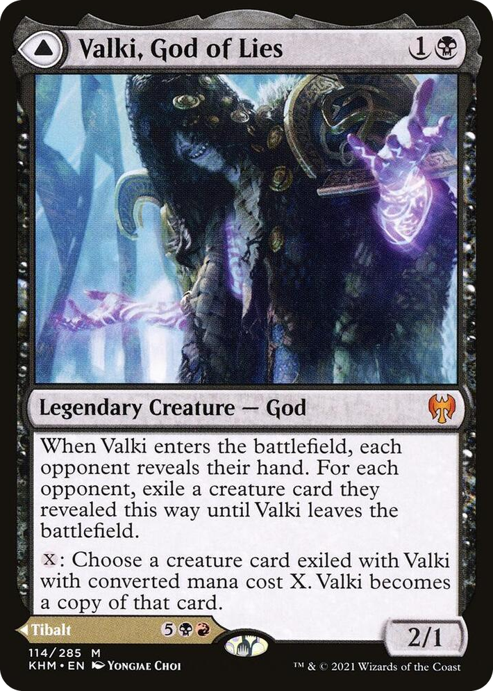 0114 Valki, God of Lies M Kaldheim