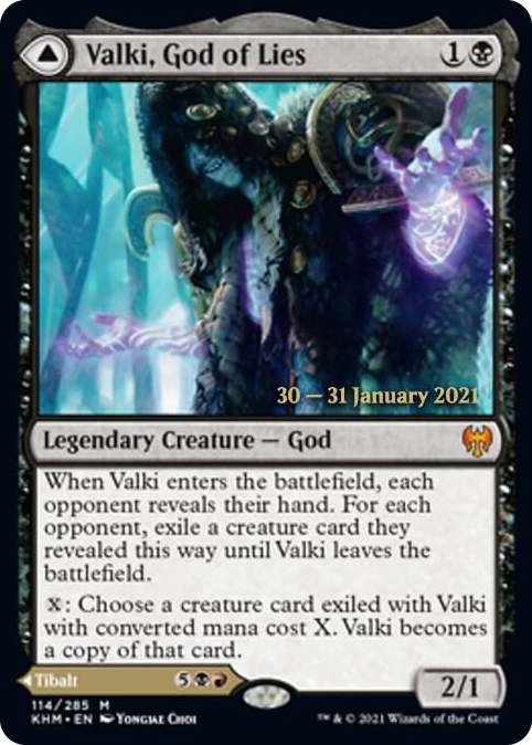 0114 Valki, God of Lies M Prerelease Cards