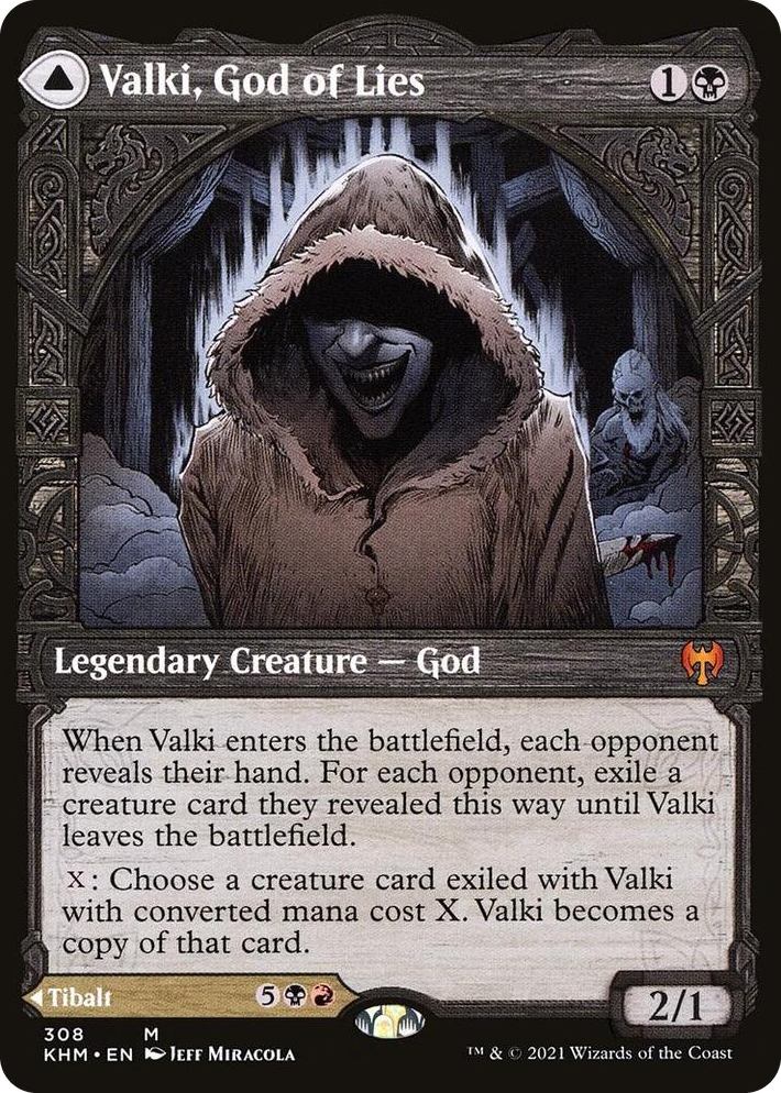 0308 Valki, God of Lies (Showcase) M Kaldheim