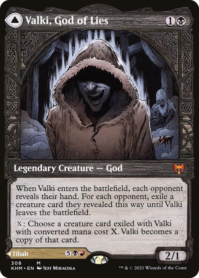 0308 Valki, God of Lies (Showcase) M Kaldheim