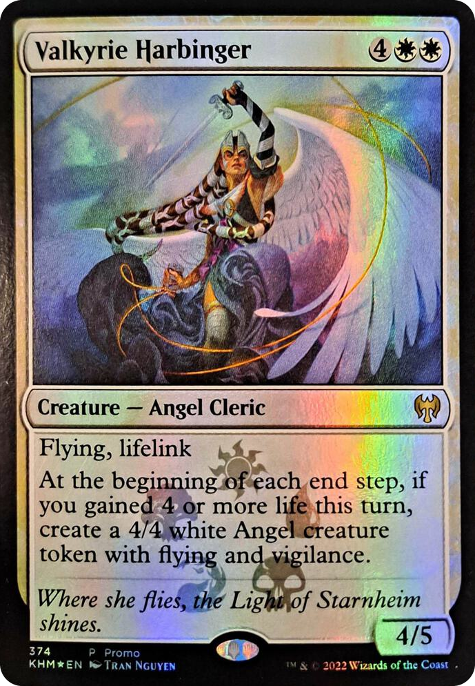 Valkyrie Harbinger #374 P - Media Promos Pokemon card