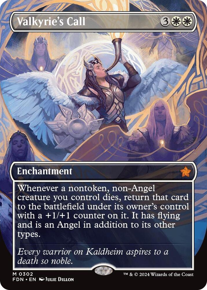 0302 Valkyrie's Call (Borderless) M Foundations