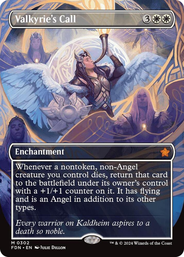 0302 Valkyrie's Call (Borderless) M Foundations