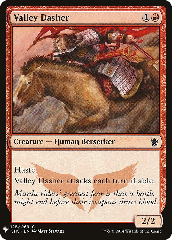 0125 Valley Dasher C The List Reprints