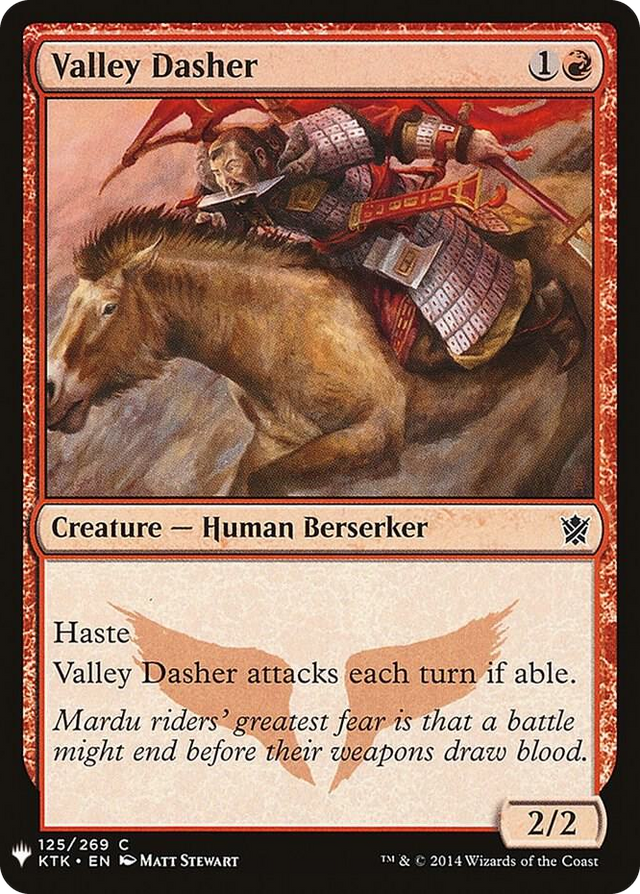 0125 Valley Dasher C The List Reprints