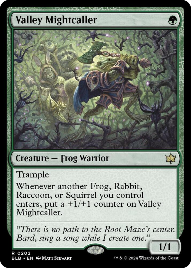 0202 Valley Mightcaller R Bloomburrow