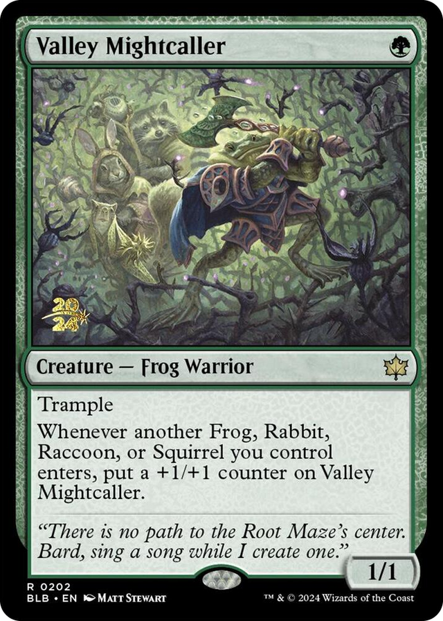 0202 Valley Mightcaller R Prerelease Cards