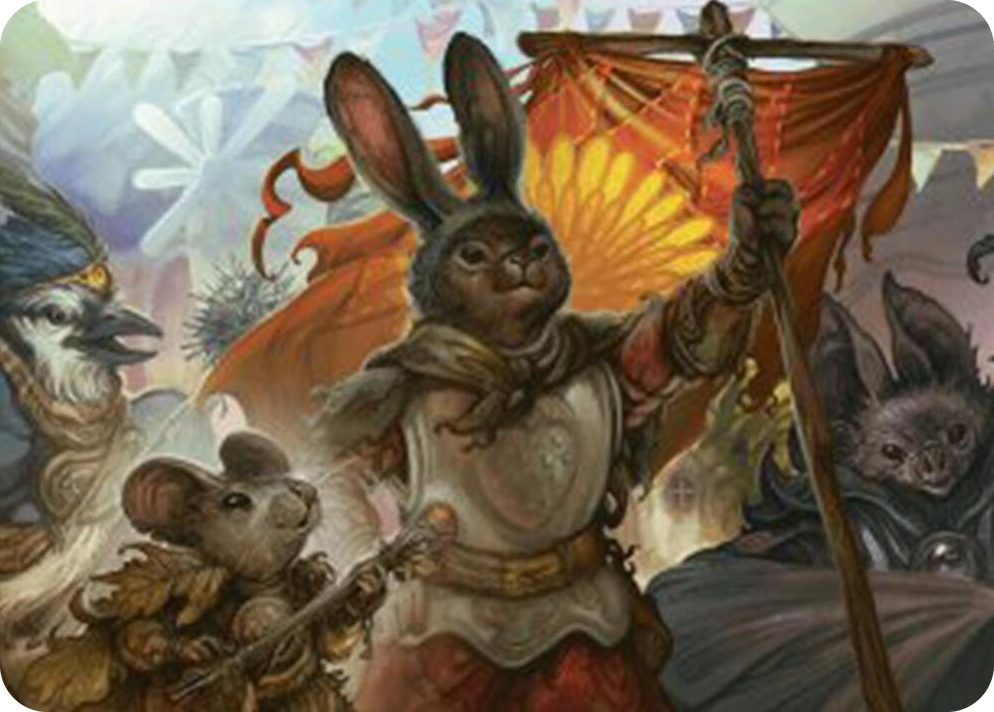 0037 Valley Questcaller 2 Art Card S Art Series: Bloomburrow