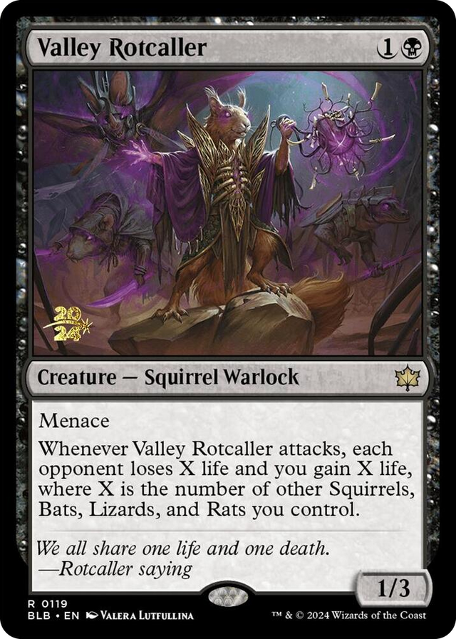 0119 Valley Rotcaller R Prerelease Cards