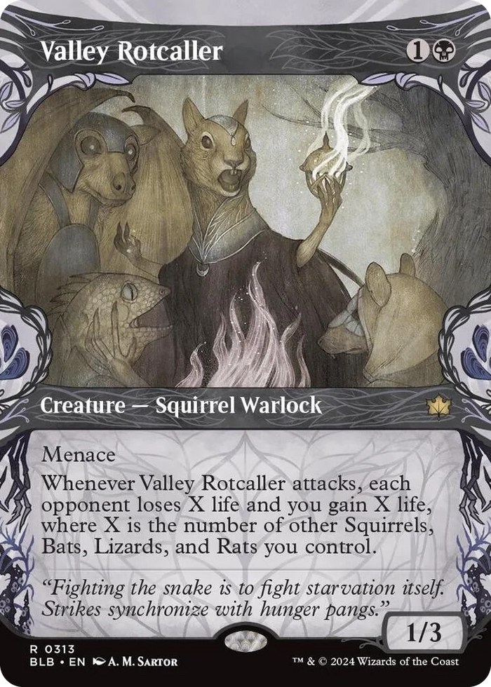 0313 Valley Rotcaller (Showcase) R Bloomburrow