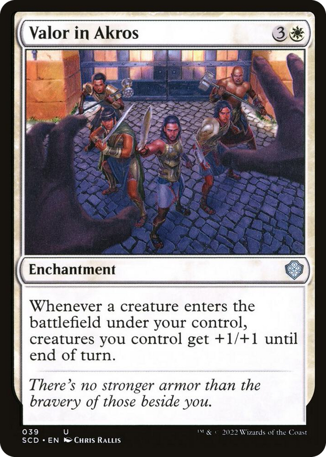 0039 Valor in Akros U Starter Commander Decks
