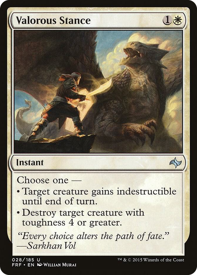 0028 Valorous Stance U Fate Reforged