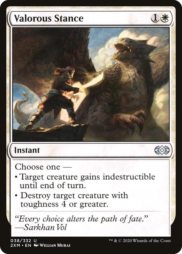 0038 Valorous Stance U Double Masters