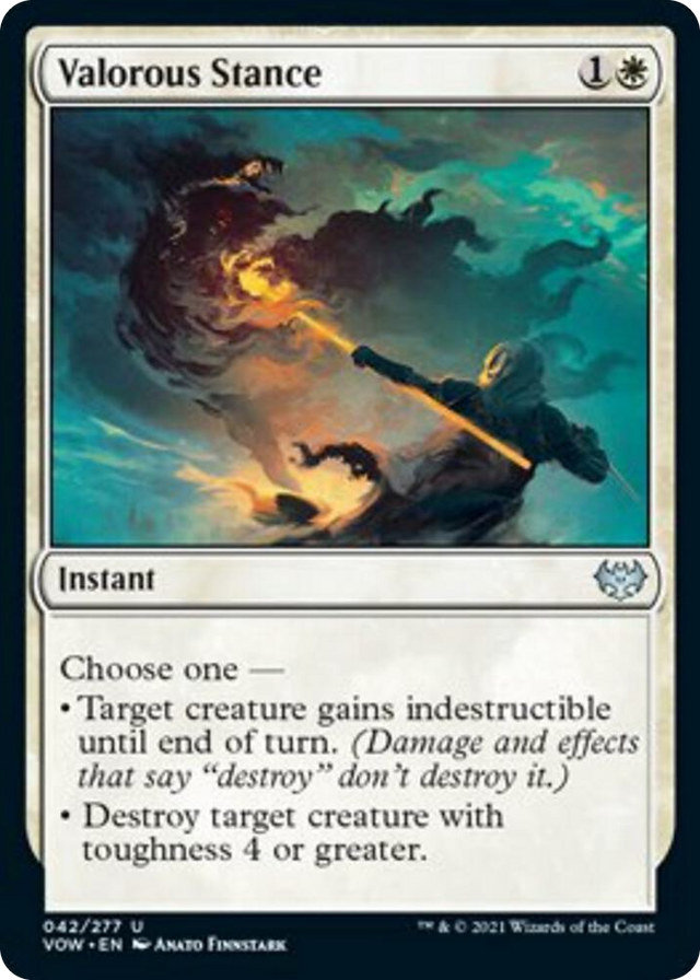 0042 Valorous Stance U Innistrad: Crimson Vow
