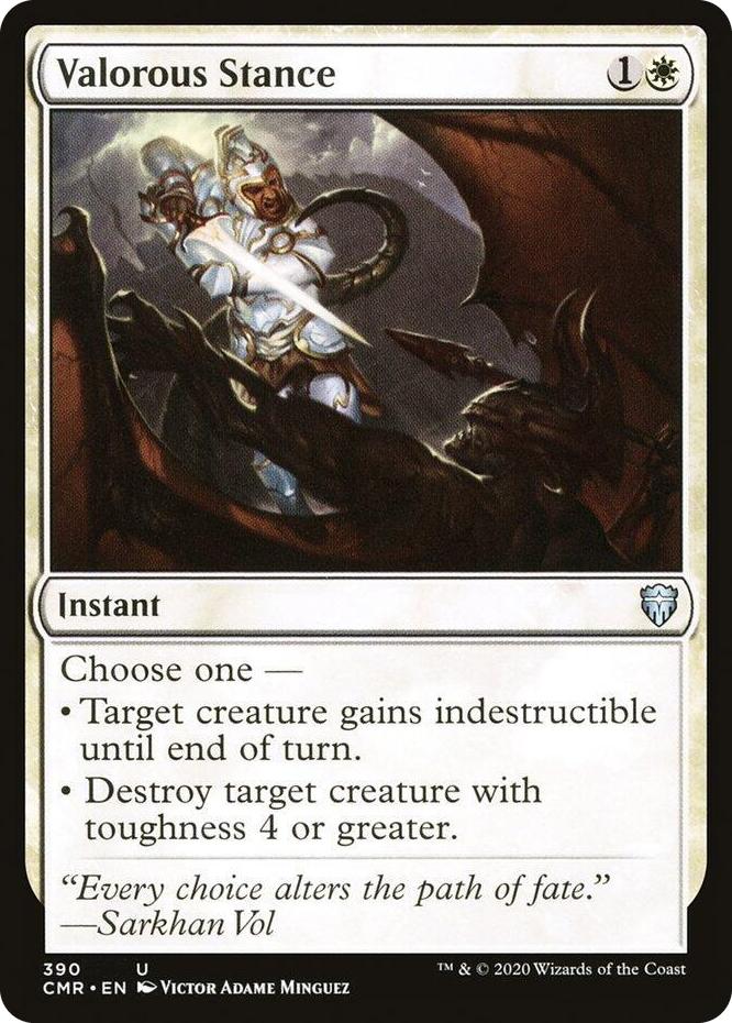 0390 Valorous Stance U Commander Legends