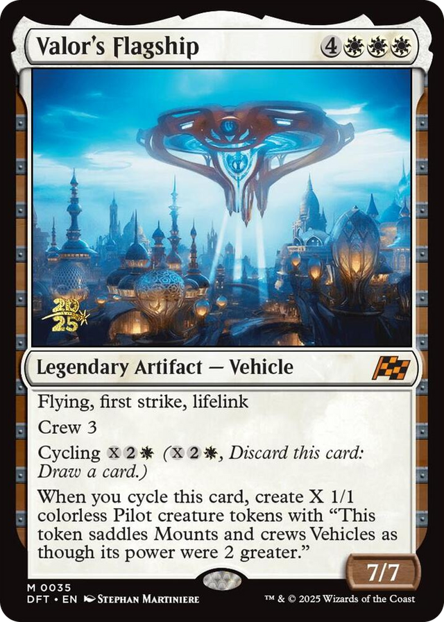 0035 Valor's Flagship M Prerelease Cards