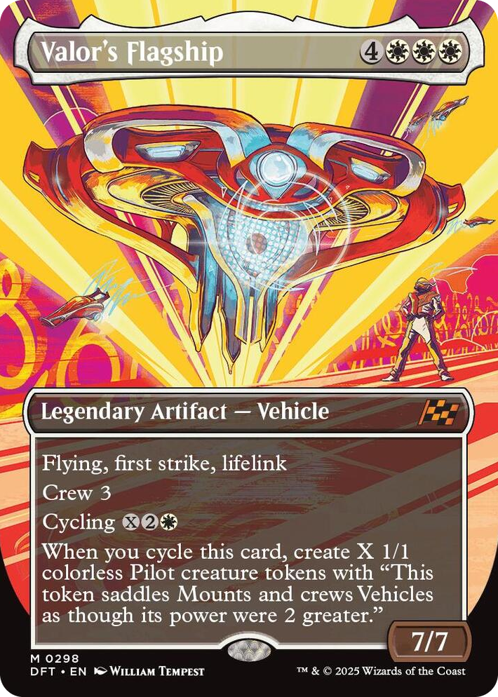 0298 Valor's Flagship (Borderless) M Aetherdrift
