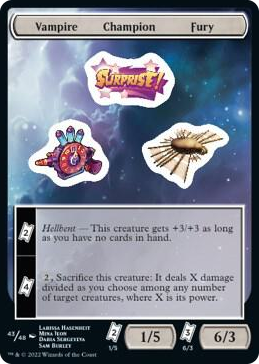 0043 Vampire Champion Fury T Unfinity