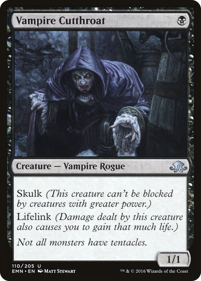 Vampire Cutthroat #110 U - Eldritch Moon Pokemon card