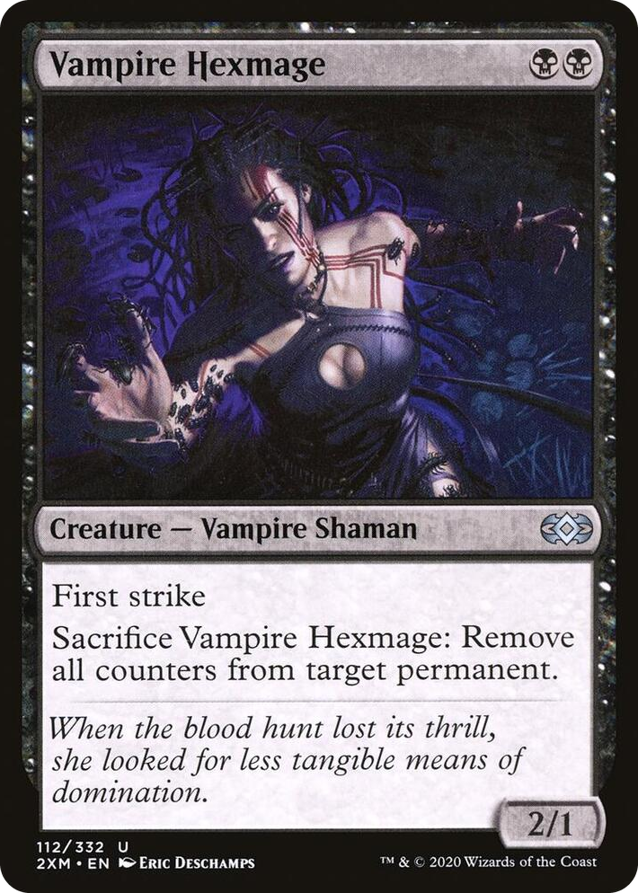 0112 Vampire Hexmage U Double Masters