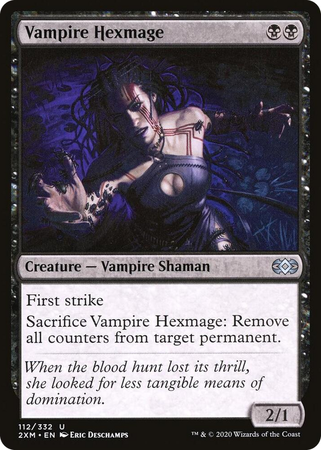 0112 Vampire Hexmage U Double Masters