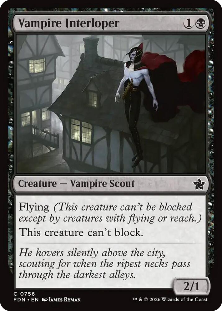 0756 Vampire Interloper (0756) C Foundations