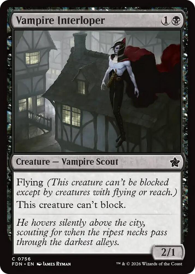 0756 Vampire Interloper (0756) C Foundations