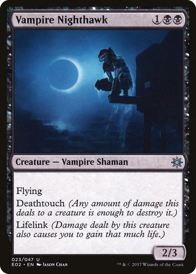 0023 Vampire Nighthawk U Explorers of Ixalan