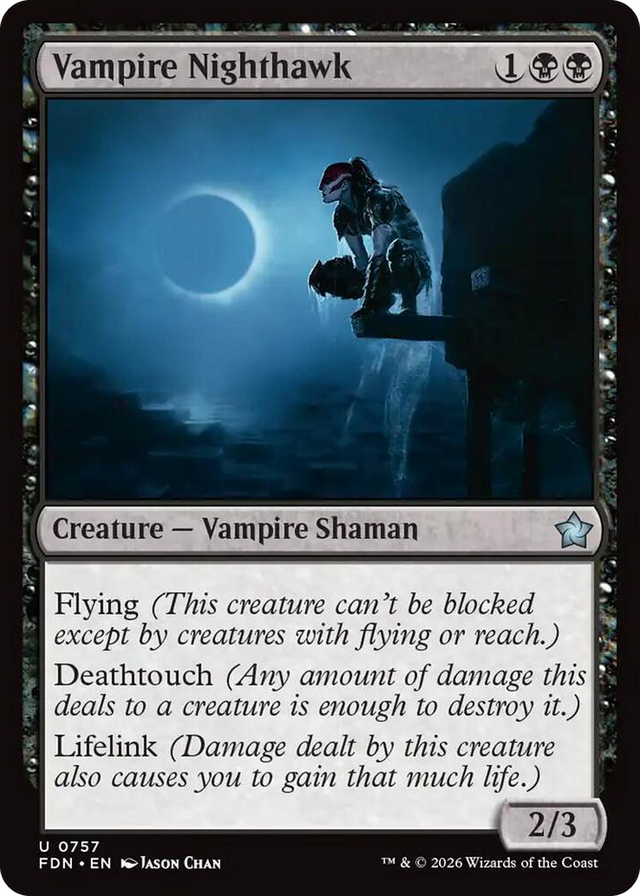 0757 Vampire Nighthawk (0757) U Foundations
