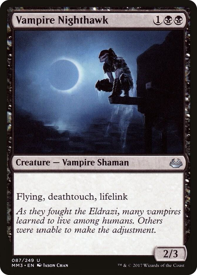 Vampire Nighthawk #87 U - Modern Masters 2017 Pokemon card