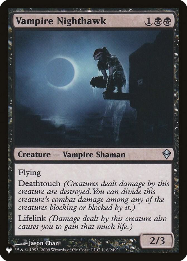 0116 Vampire Nighthawk (ZEN) U The List Reprints