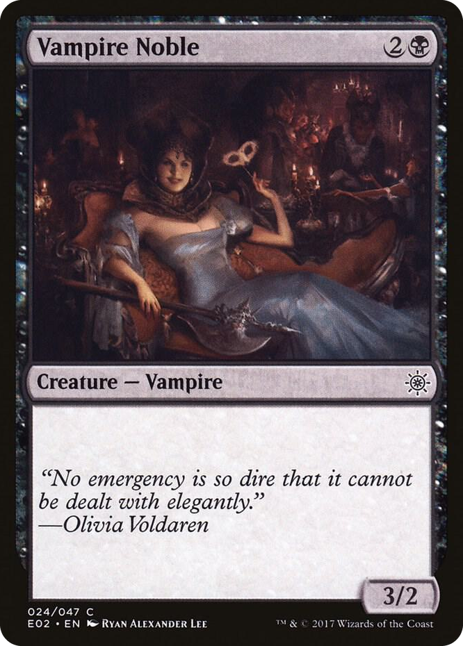 0024 Vampire Noble C Explorers of Ixalan