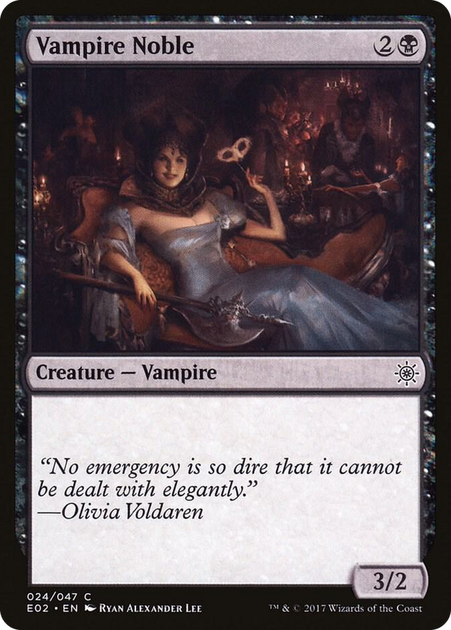 0024 Vampire Noble C Explorers of Ixalan