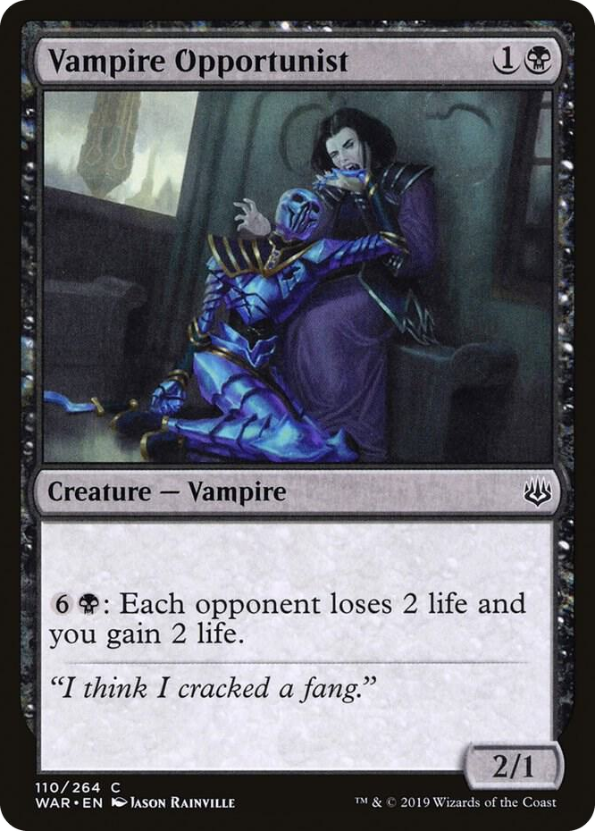 0110 Vampire Opportunist C War of the Spark