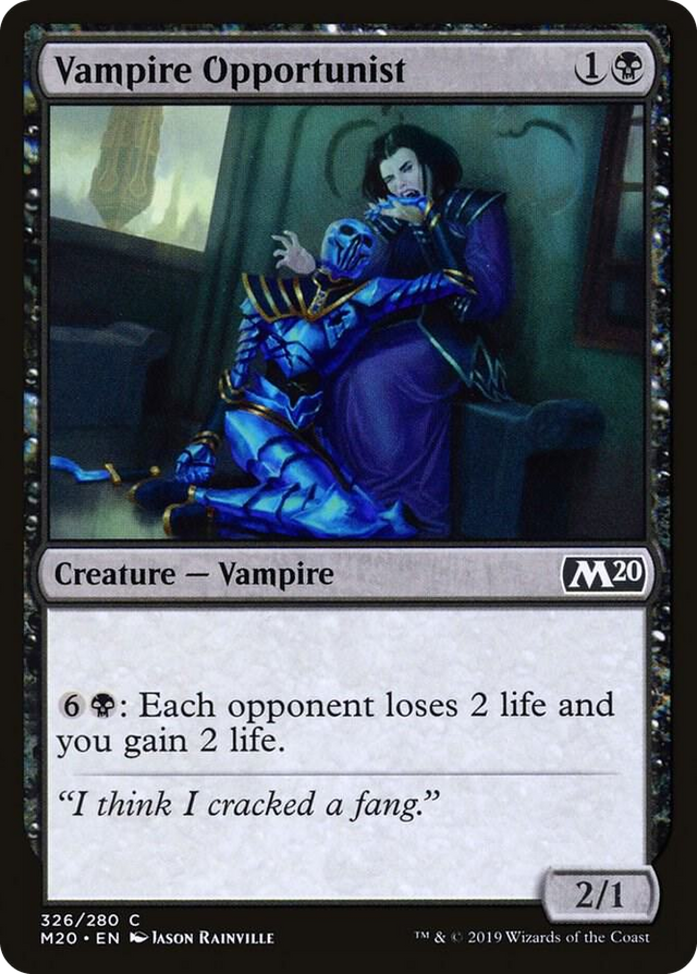 0326 Vampire Opportunist C Core Set 2020